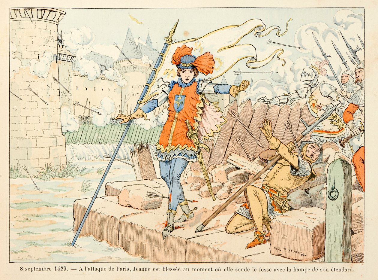 Illustration aus dem Buch „Jeanne d