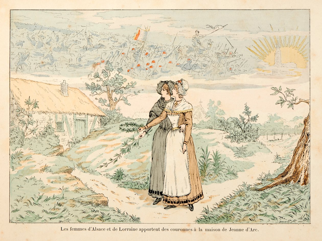Illustration aus dem Buch „Jeanne d