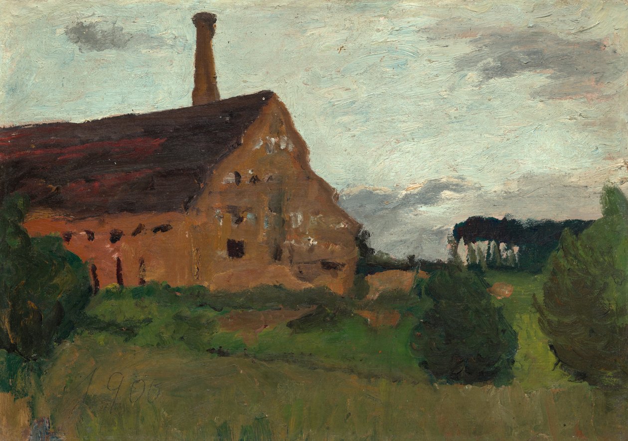 Alte Fabrik von Paula Modersohn-Becker