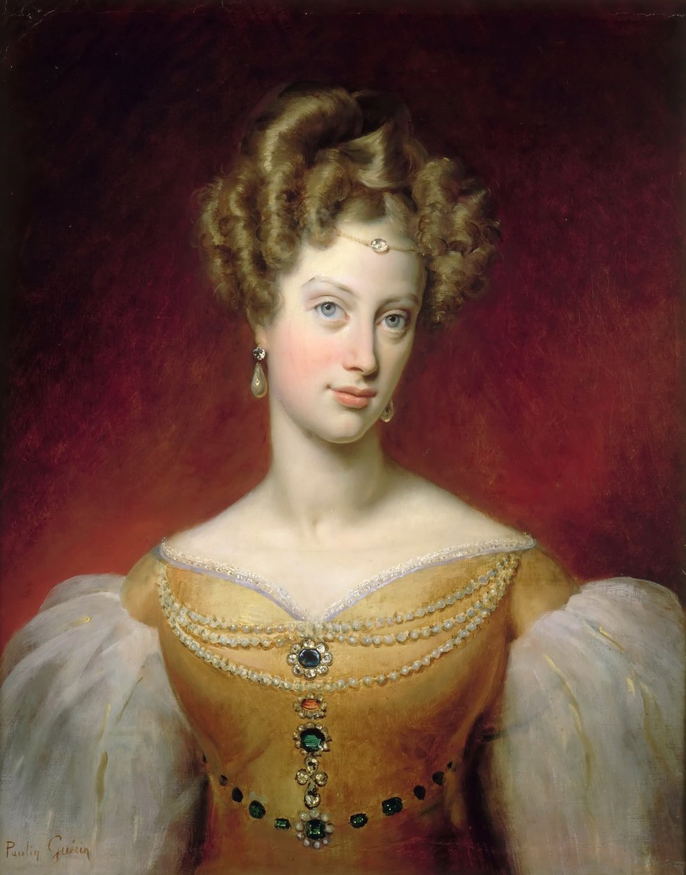 Prinzessin Caroline von Neapel und Sizilien 1798-1870, Herzogin von Berry von Paulin Guérin