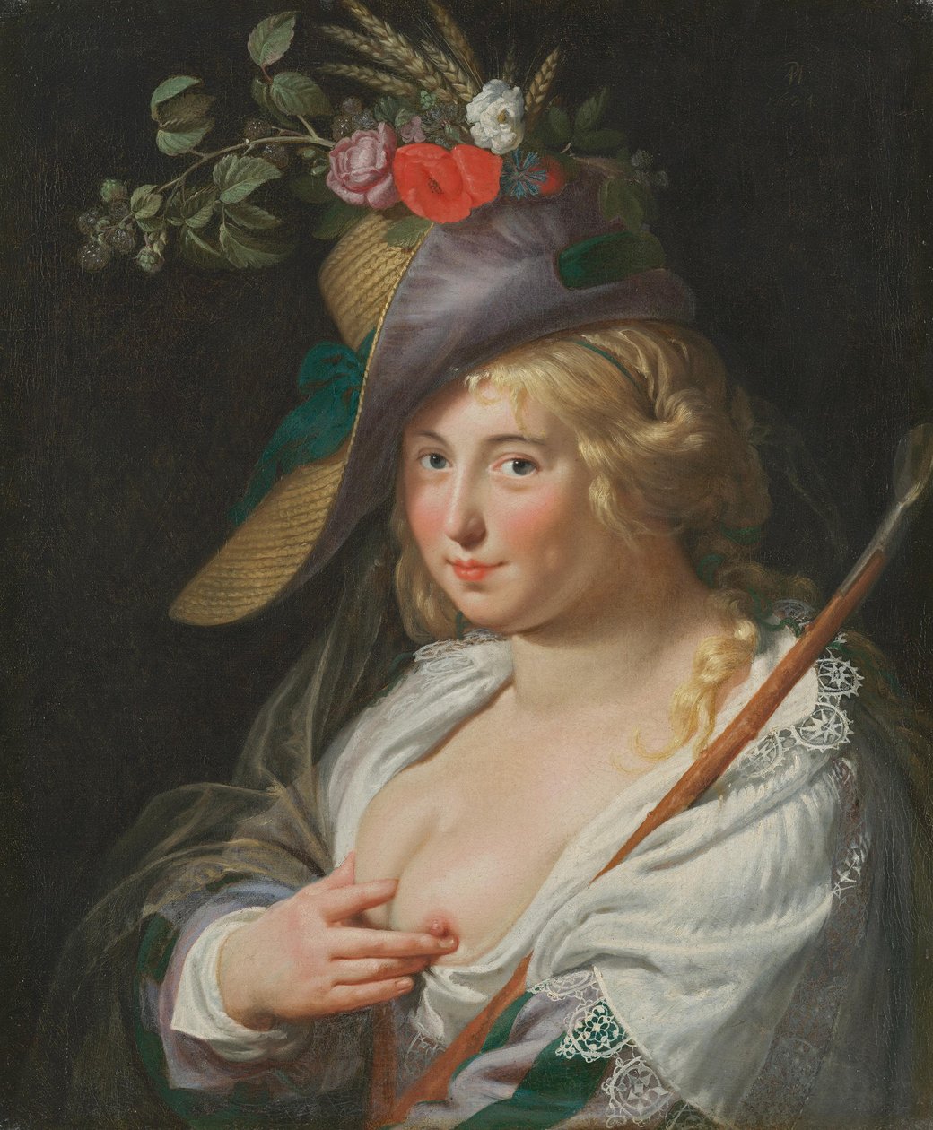Die blonde Schäferin von Paulus Moreelse