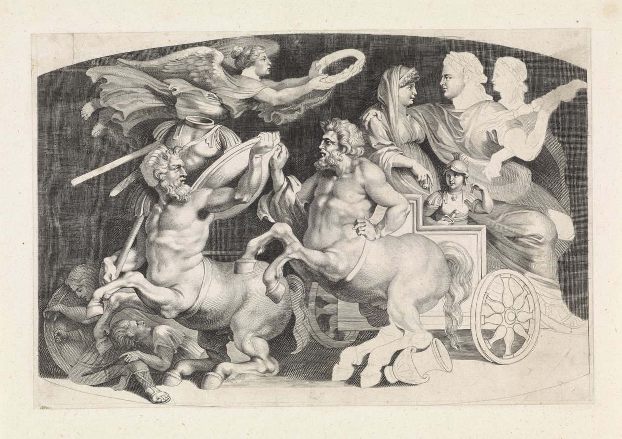 Kamee mit dem Triumph von Germanicus und Agrippina von Paulus Pontius (attributed to)