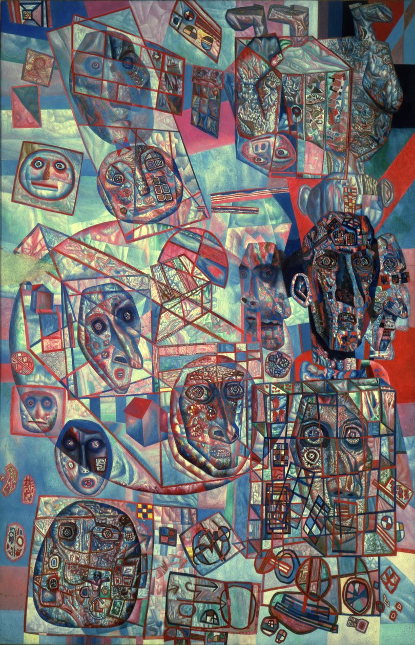 Der Mann in der Welt, 1925 von Pavel Nikolayevich Filonov