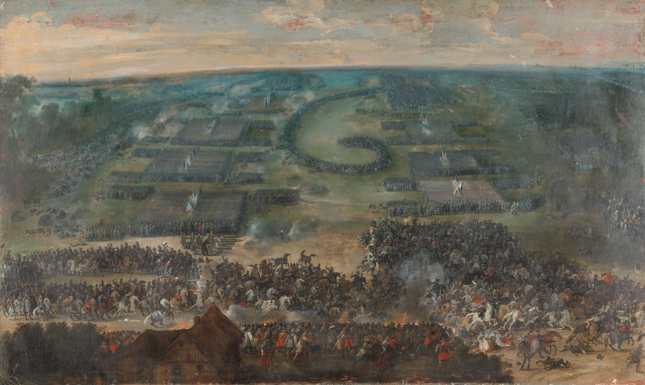 Die Schlacht von Fleurus von Peeter Snayers