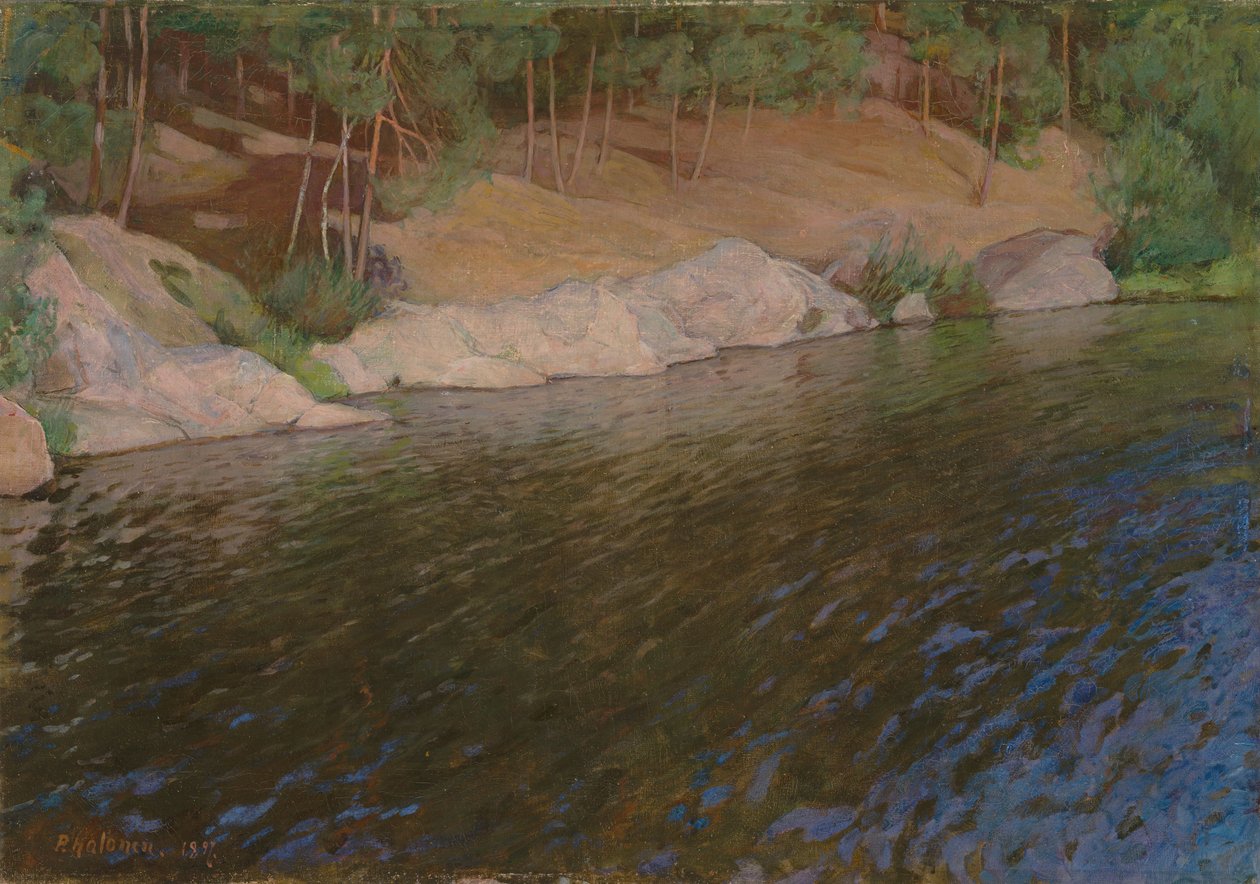Flussufer von Pekka Halonen