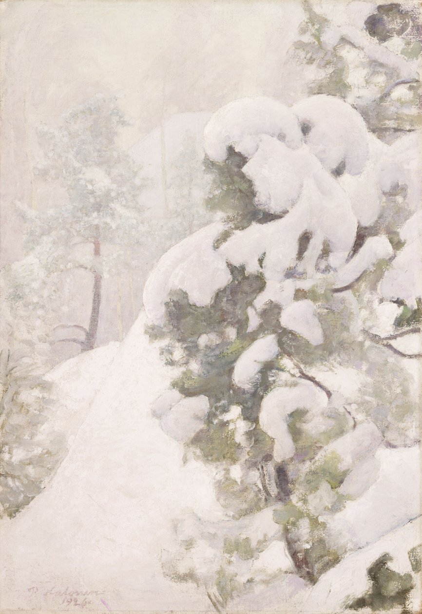 Winterlandschaft von Pekka Halonen