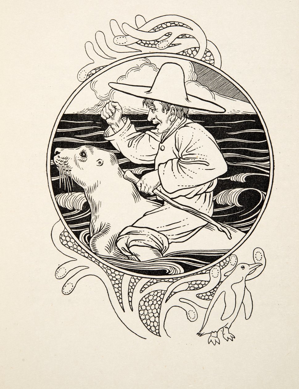 Eine zahme Kolonie, aus Hundert Anekdoten über Tiere, veröffentlicht 1924 von Percy J. Billingshurst