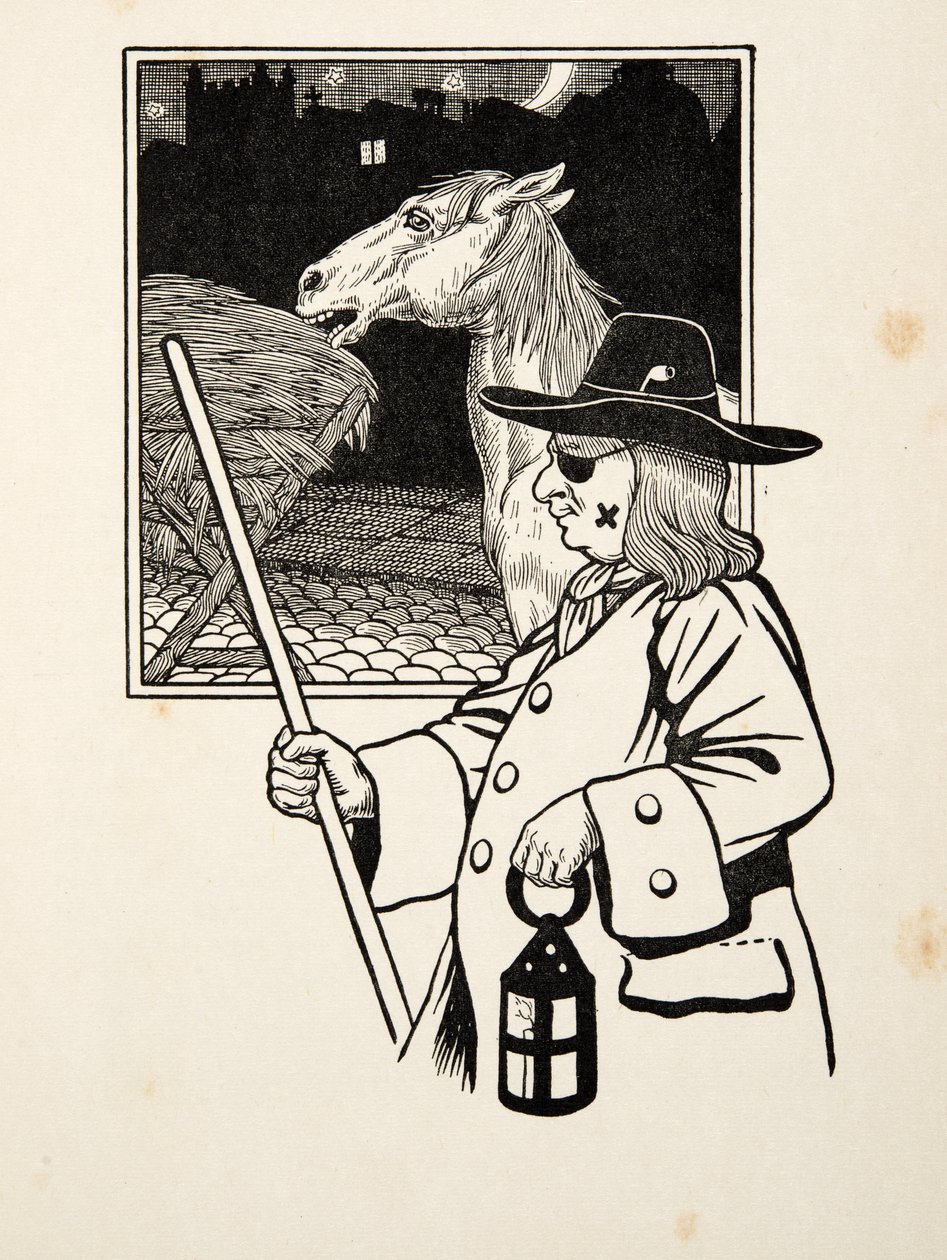 Futtersuche, aus Hundert Anekdoten über Tiere, veröffentlicht 1924 von Percy J. Billingshurst