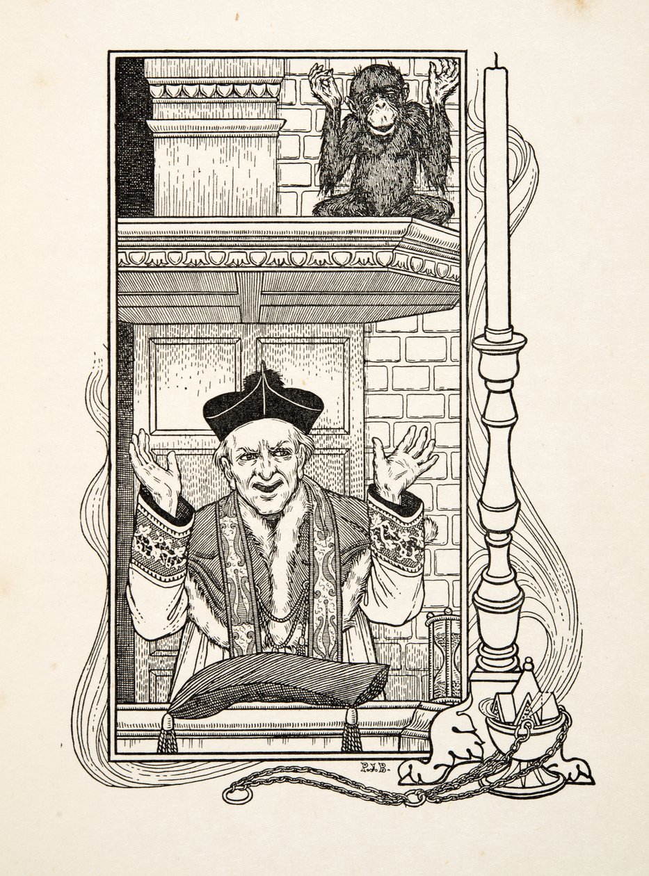 Nachahmer, aus Hundert Anekdoten von Tieren, veröffentlicht 1924 von Percy J. Billingshurst