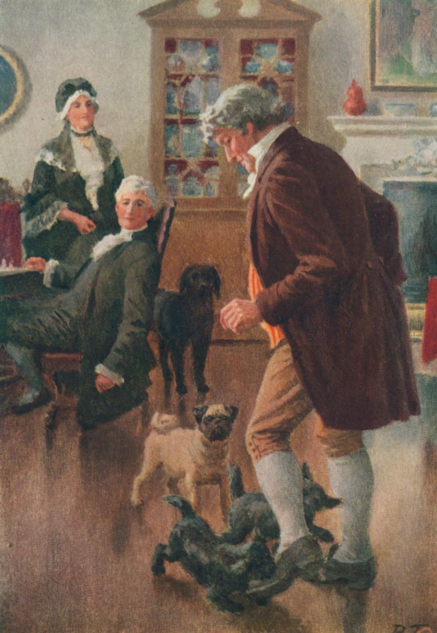 Illustration für Adam Bede von George Eliot von Percy Tarrant