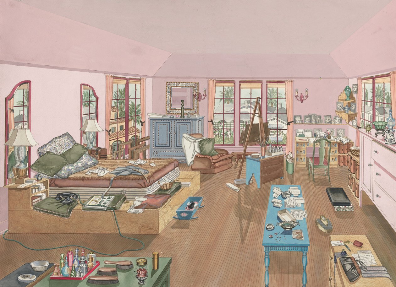 Schlafzimmer von Perkins Harnly