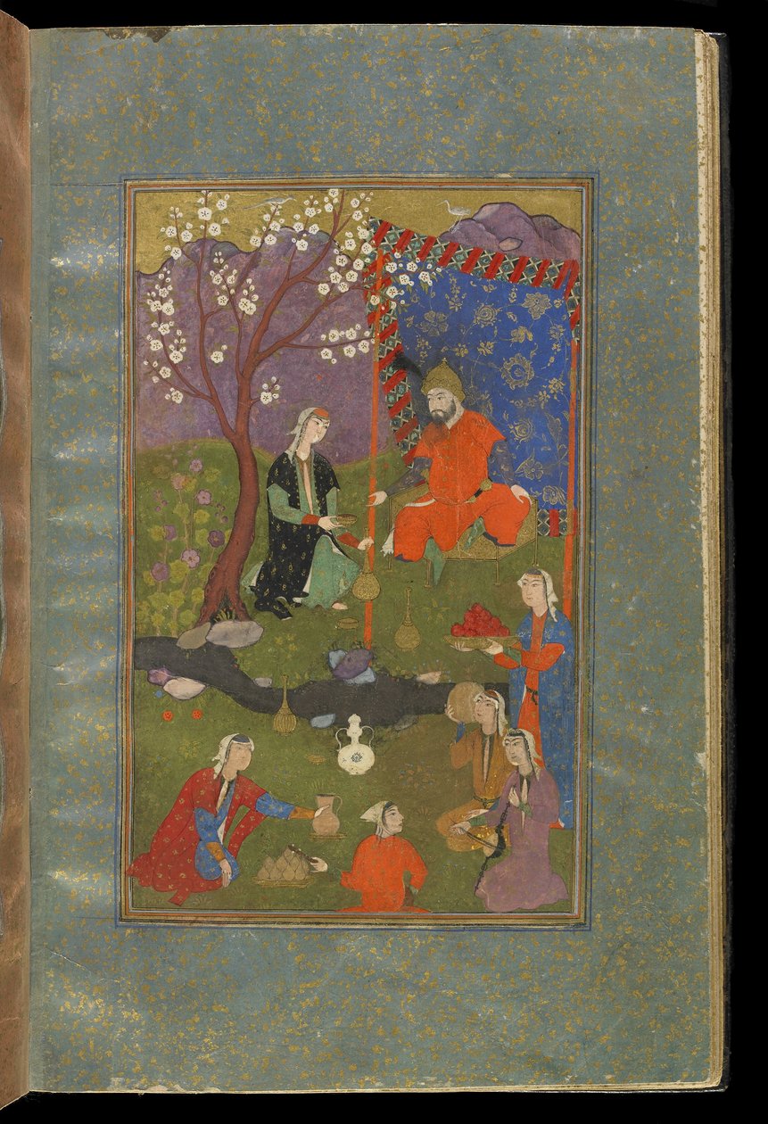 Jamshid u Khurshid, ca. 1600 von Persian School