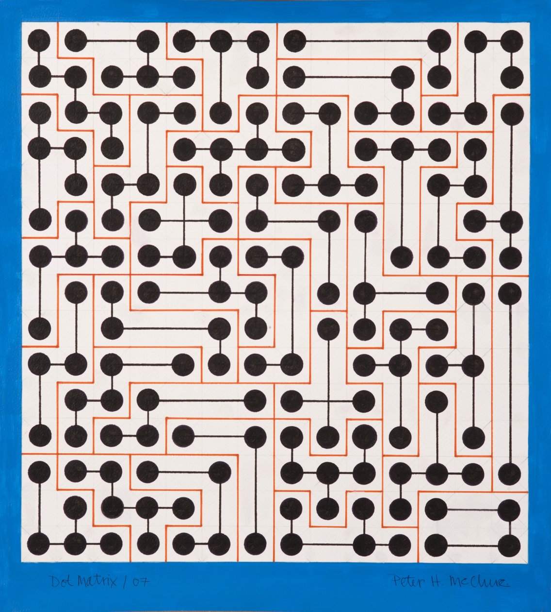 Dot Matrix, 2007 von Peter McClure