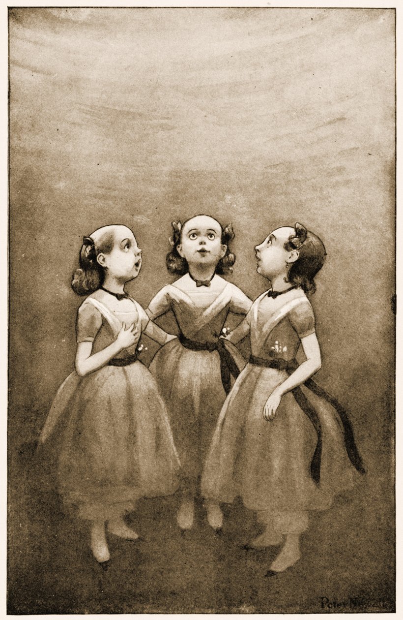 Sie lebten am Boden eines Brunnens (Illustration aus 