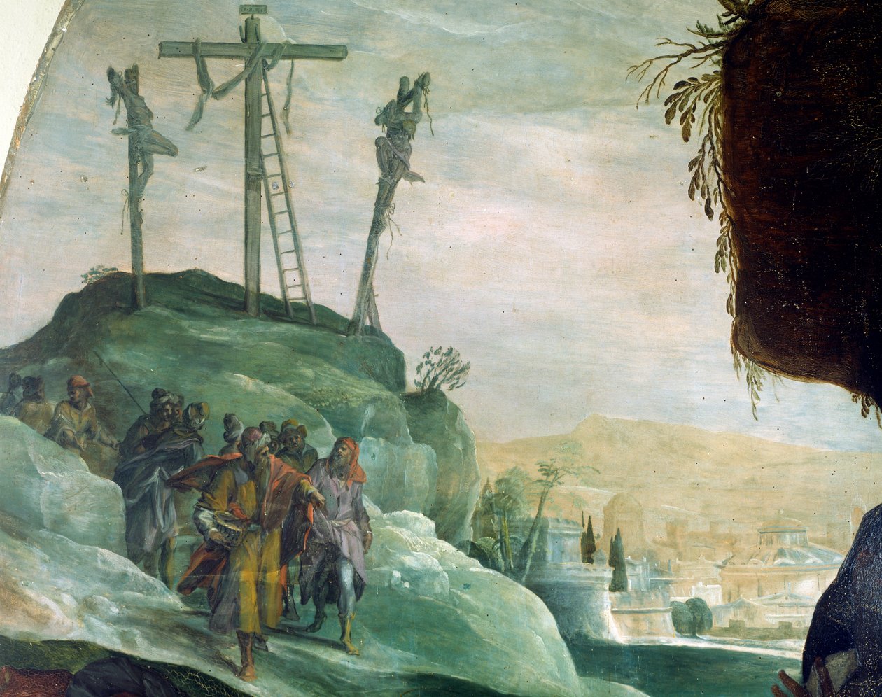 Kalvarienberg, Detail der Kreuzabnahme von Peter (1548 1628) Candid