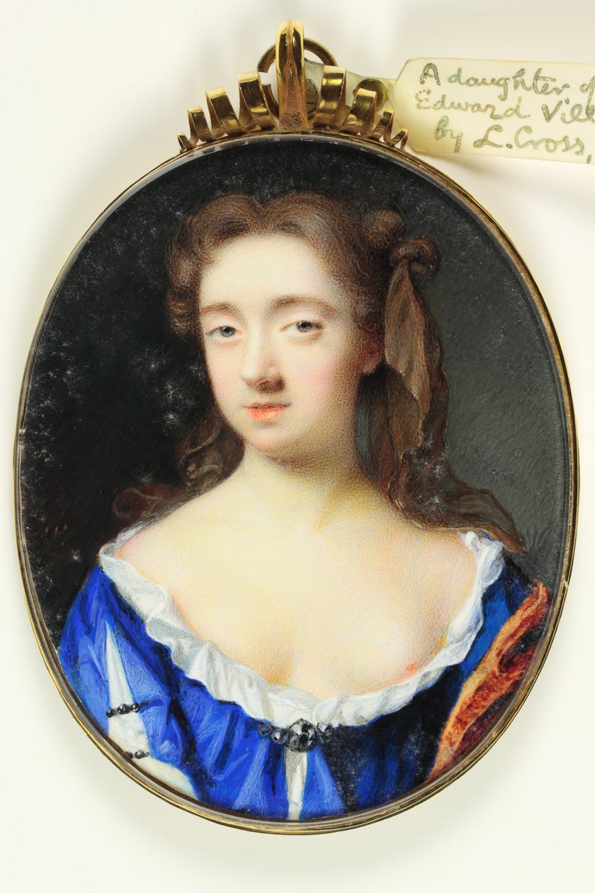 Eine Tochter von Sir Edward Villiers Knight-Marshal von Peter Cross