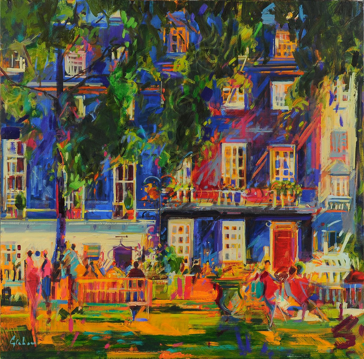 Die Nachtigall sang, Berkeley Square von Peter Graham