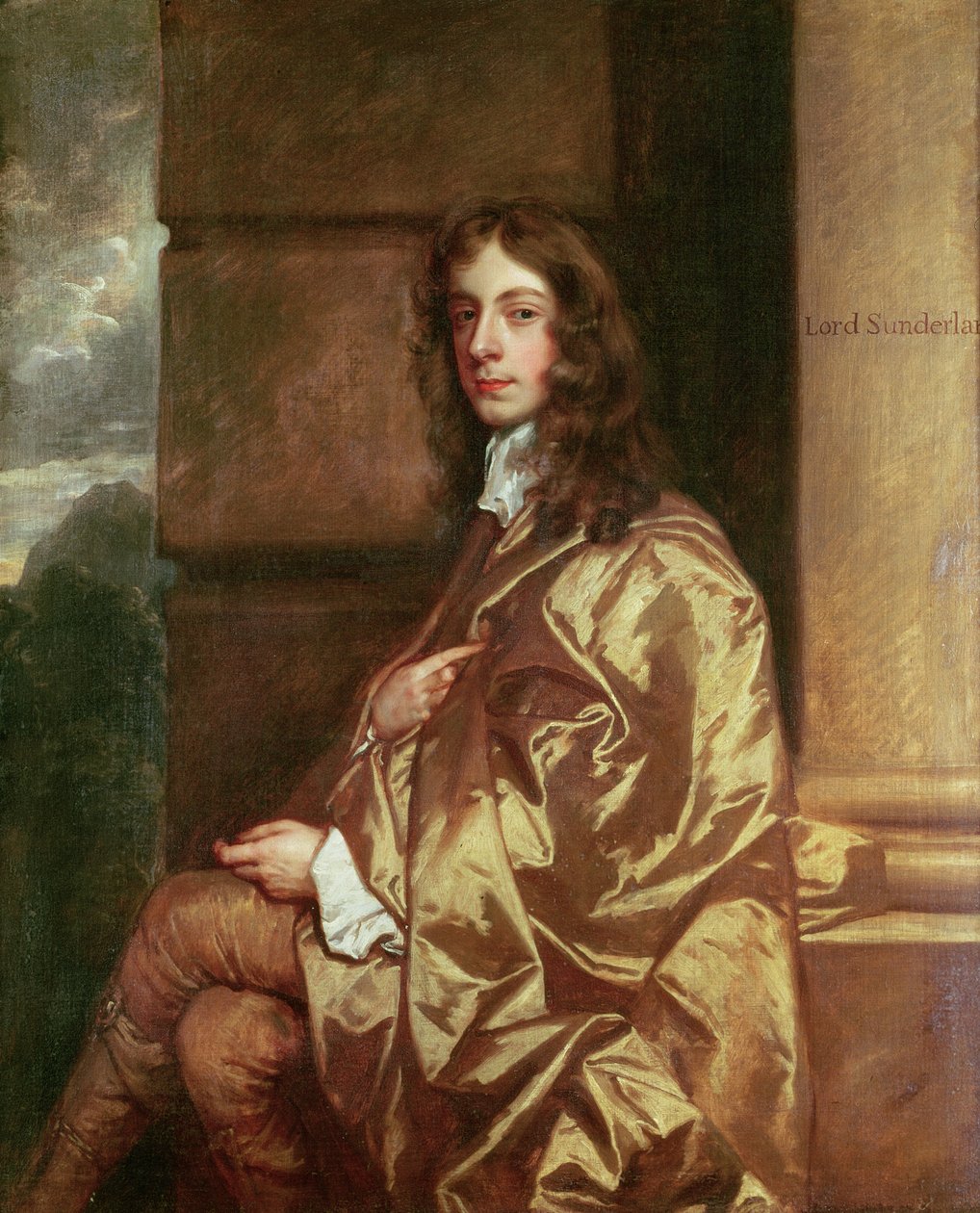 Porträt von Henry Spencer (1620-43), 1. Earl of Sunderland, 1643 von Peter Lely