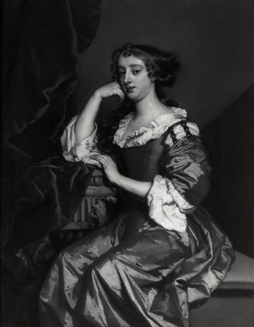 Porträt von Lady Elizabeth Wriothesley, Ehefrau des 11. Earl of Northumberland von Peter Lely