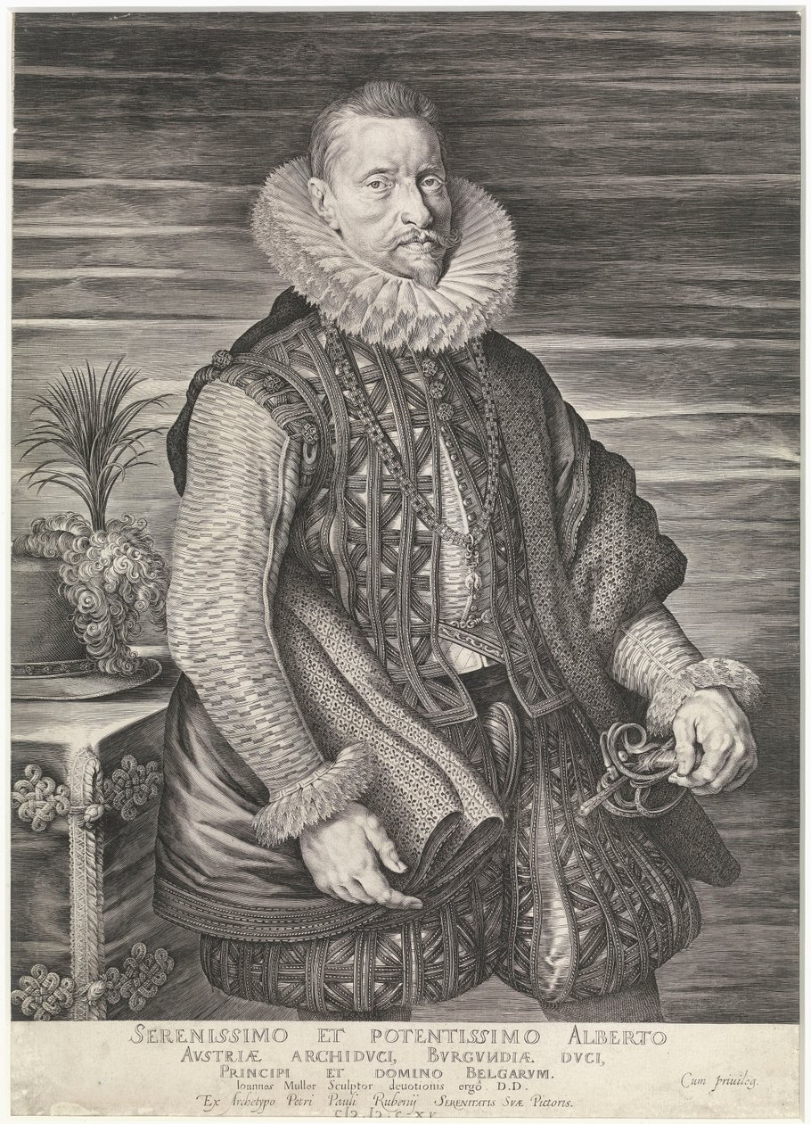 Albert, Erzherzog von Österreich von Peter Paul Rubens
