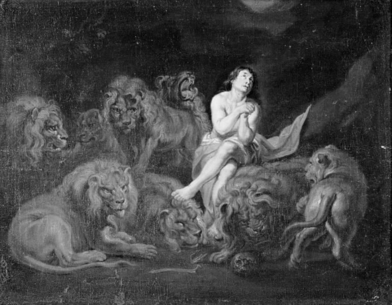 Daniel in der Löwengrube von Peter Paul Rubens