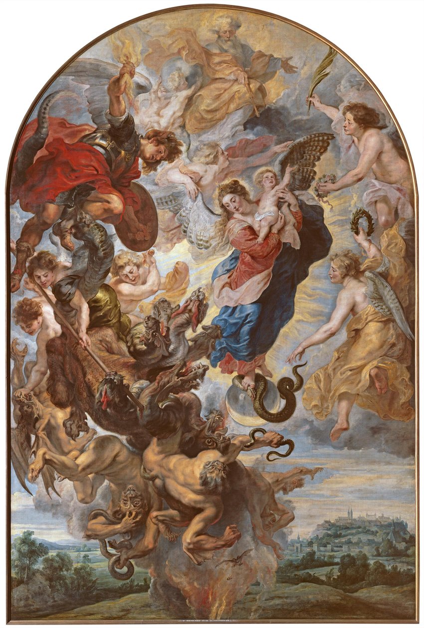 Das apokalyptische Weib von Peter Paul Rubens