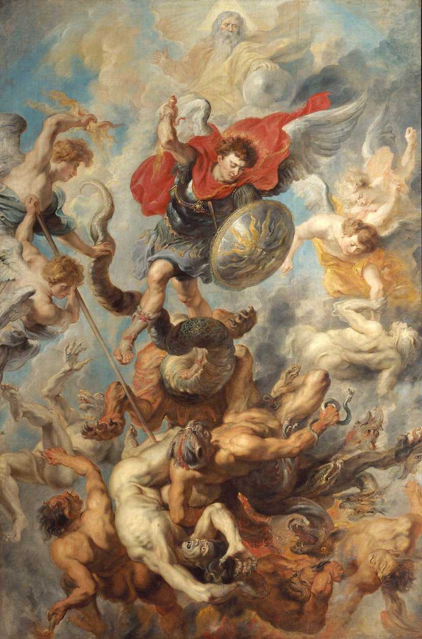 Der Engelsturz von Peter Paul Rubens