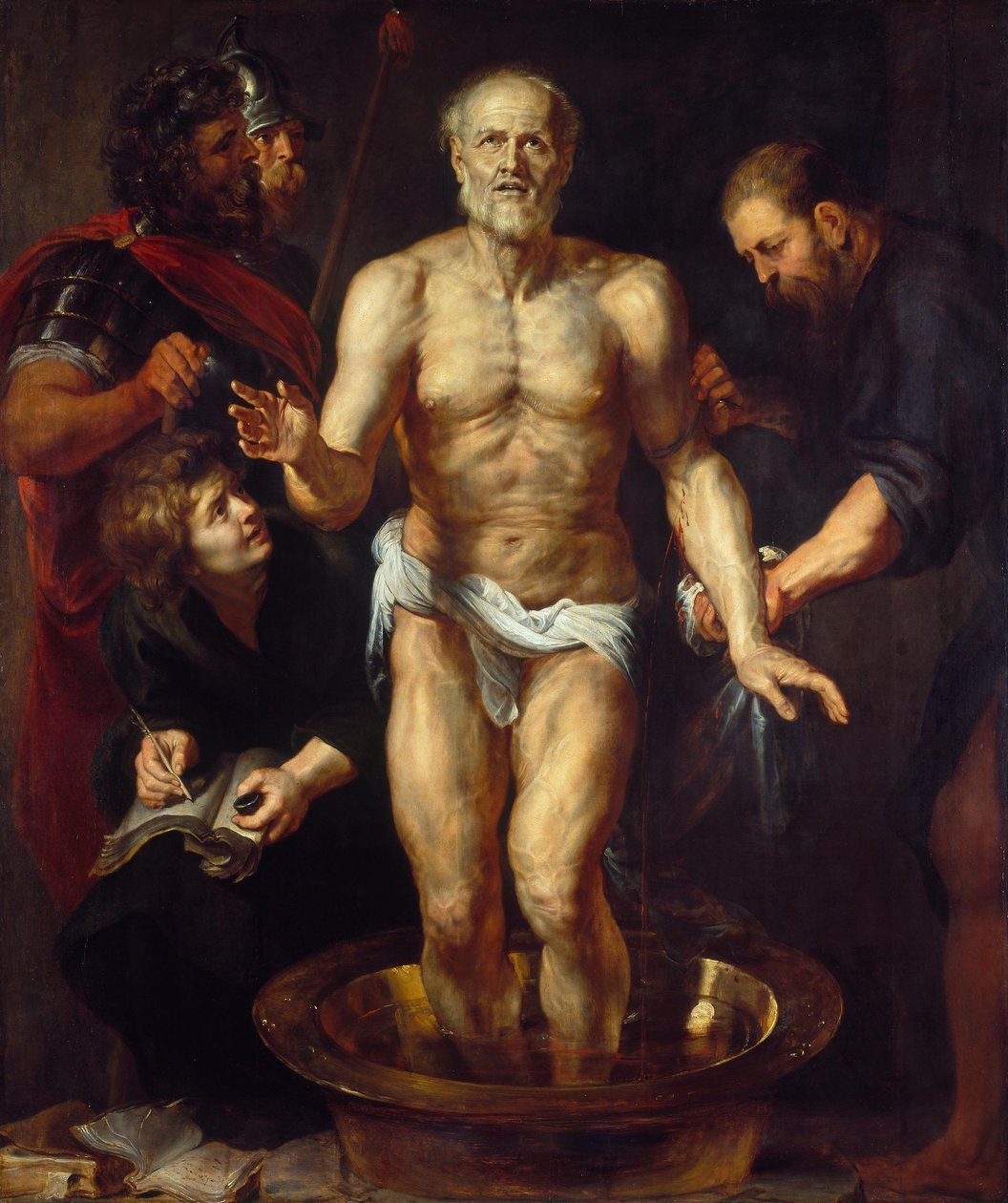 Der sterbende Seneca von Peter Paul Rubens