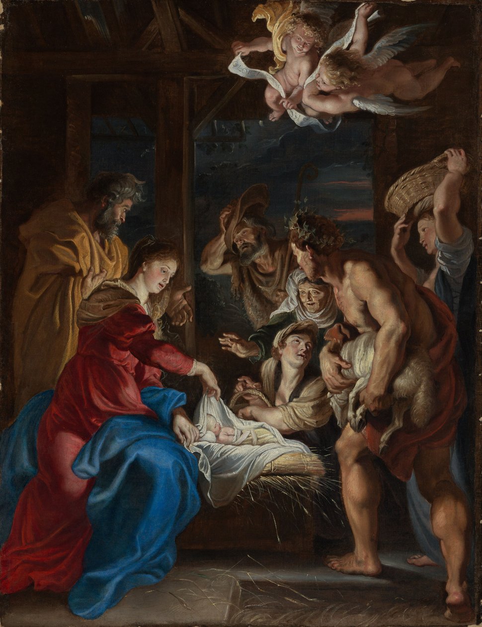 Die Anbetung der Hirten von Peter Paul Rubens