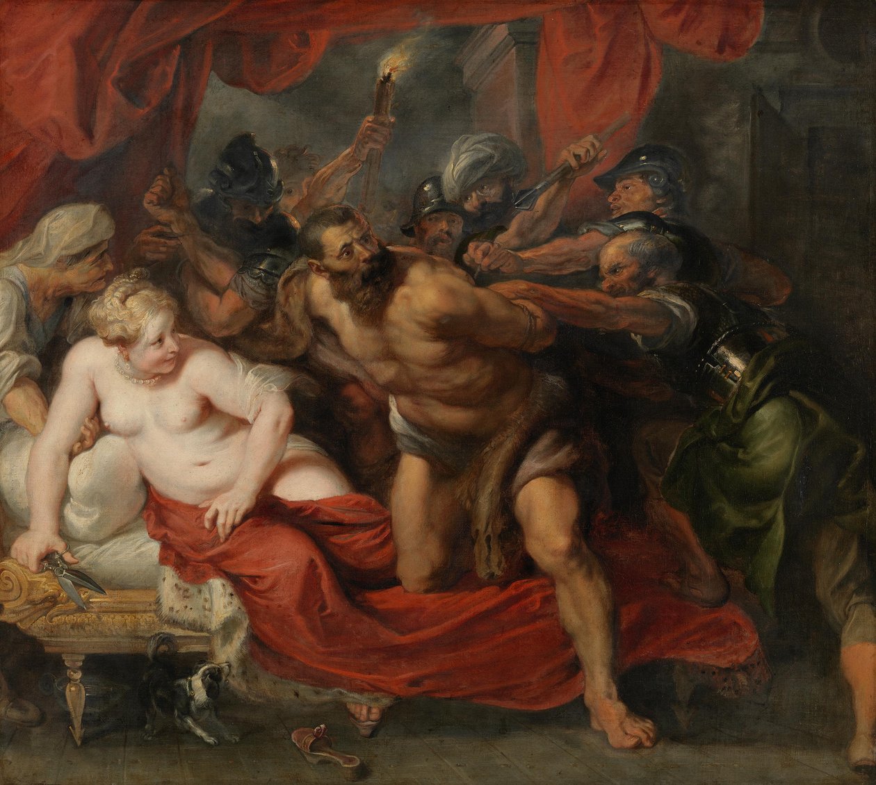 Die Gefangennahme Simsons von Peter Paul Rubens