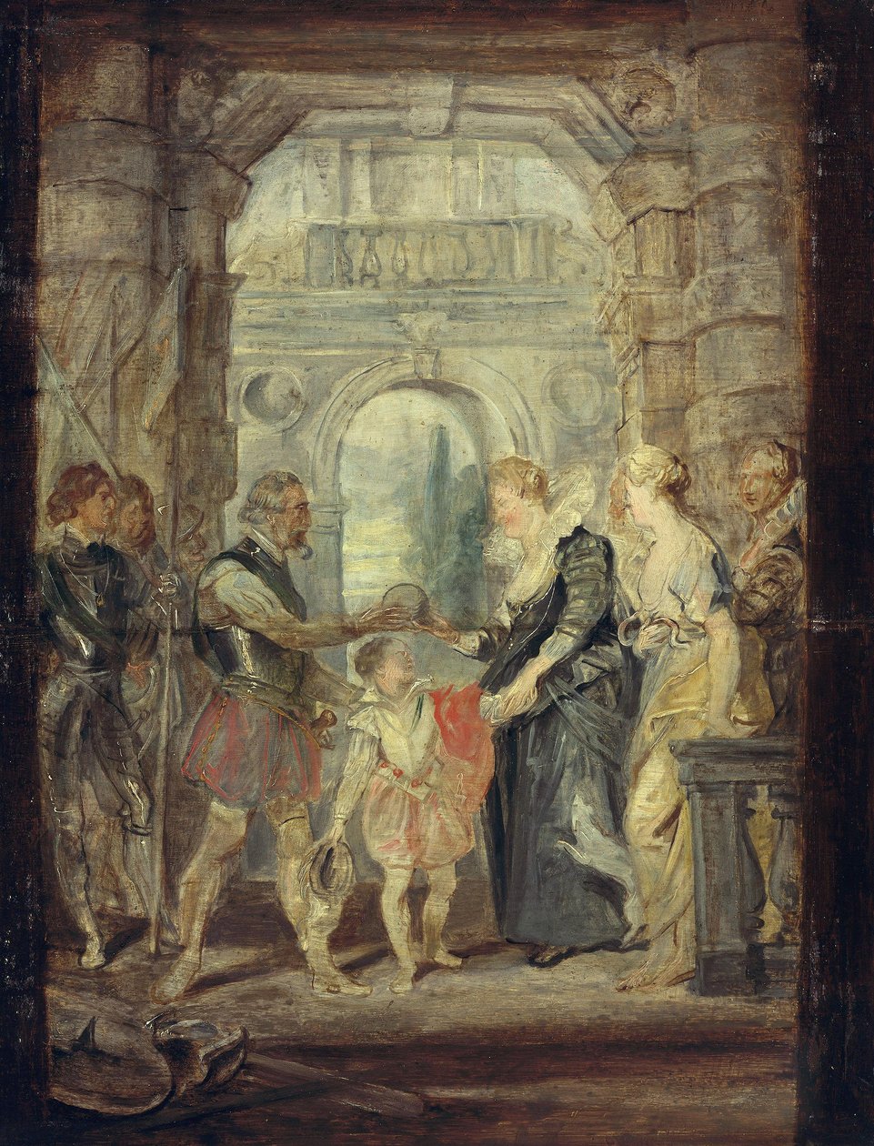 Die Übergabe der Regentschaft von Peter Paul Rubens