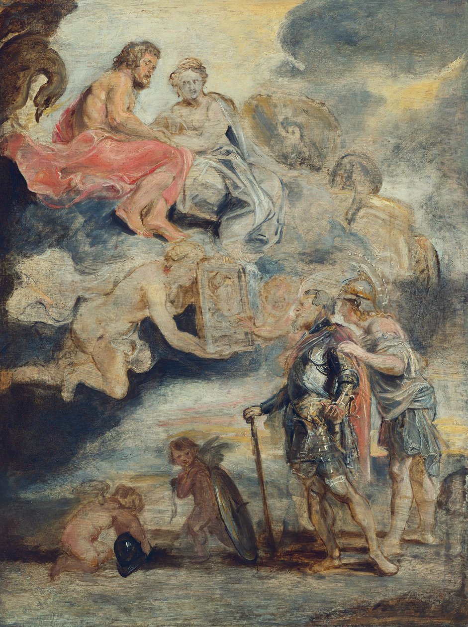 Heinrich IV. empfängt das Bildnis der Maria de