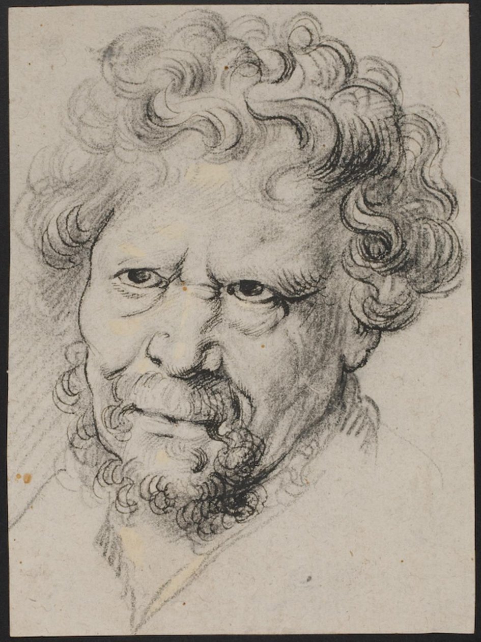 Mandshoved von Peter Paul Rubens