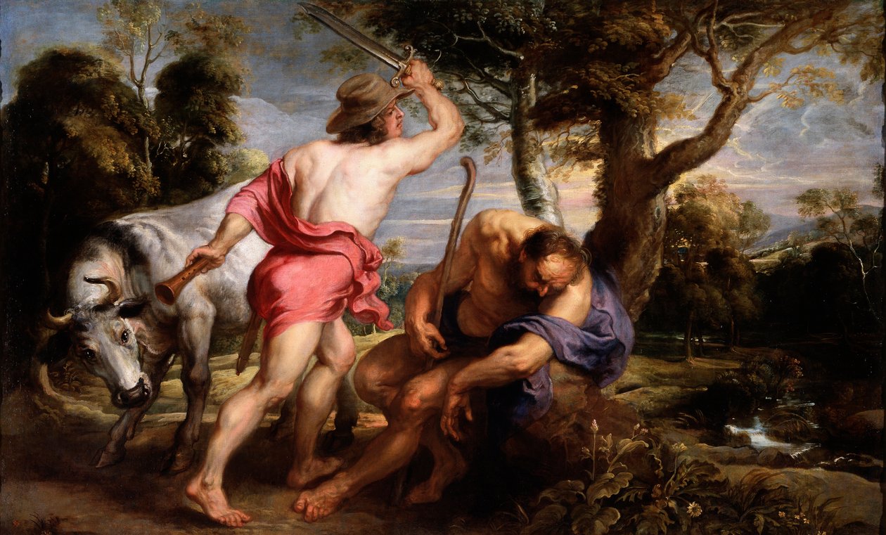 Merkur und Argus von Peter Paul Rubens