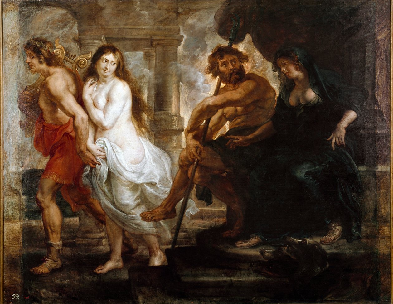 Orpheus und Eurydike von Peter Paul Rubens