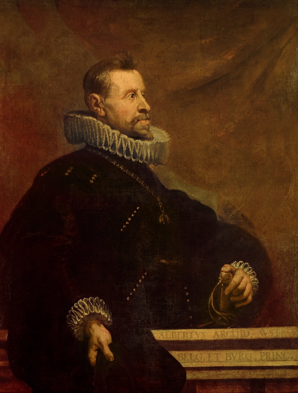 Porträt von Albrecht von Habsburg, Erzherzog von Österreich, Statthalter der Niederlande von Peter Paul Rubens