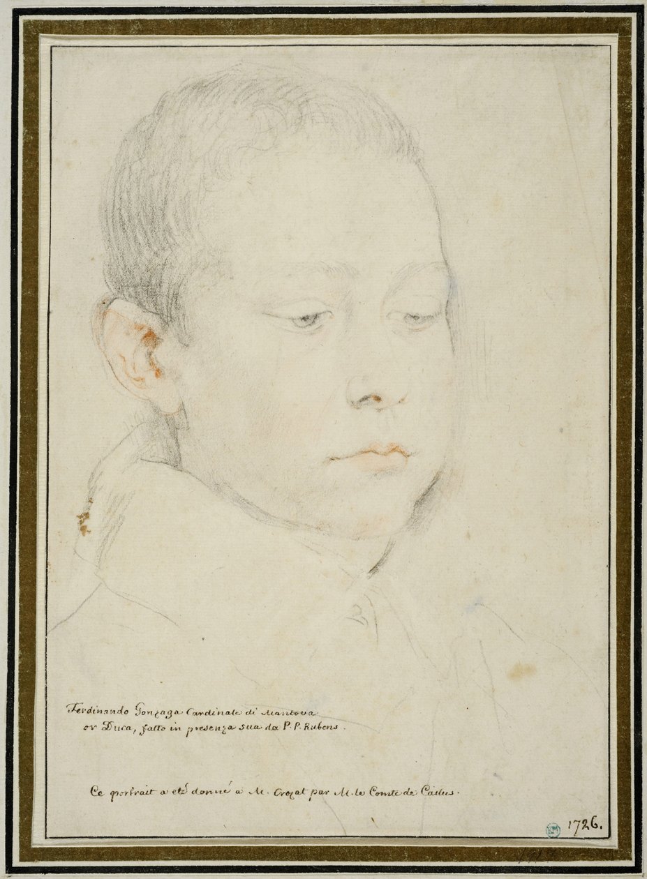 Porträt von Ferdinando I. Gonzaga von Peter Paul Rubens