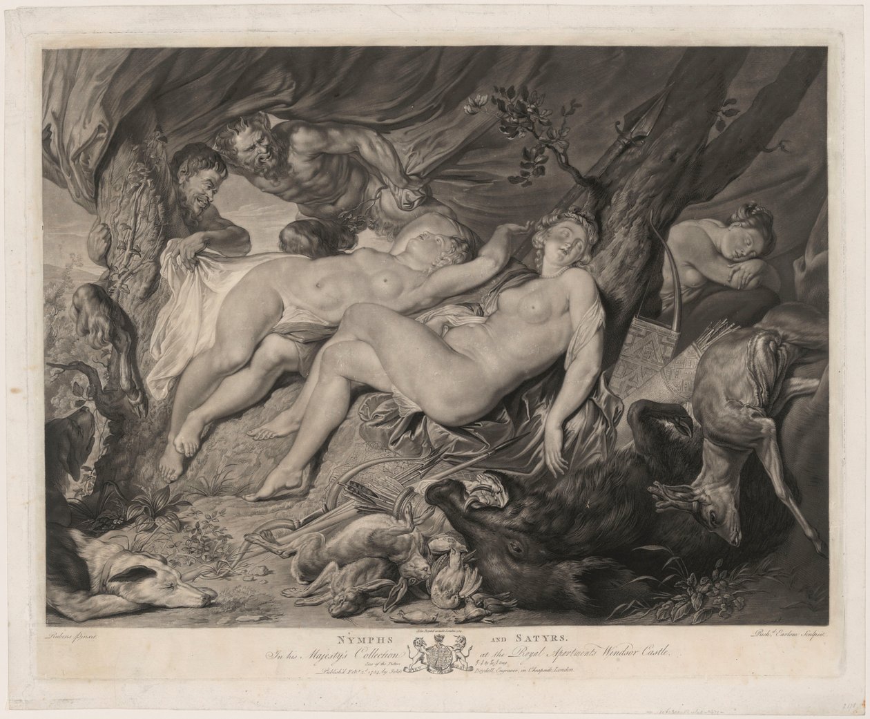 Ruhe der Diana von Peter Paul Rubens