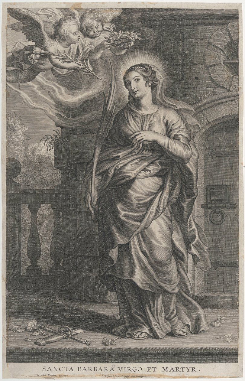 Heilige Barbara von Peter Paul Rubens