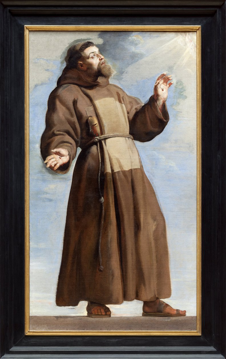 Heiliger Franziskus in Ekstase von Peter Paul Rubens