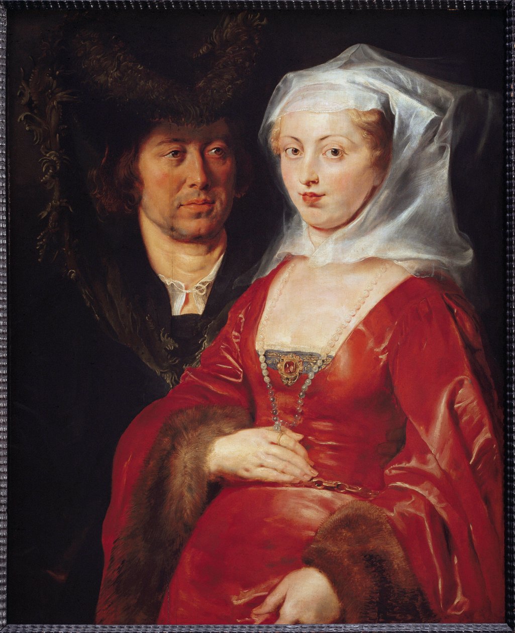 Heiliger Pepin von Landen und seine Tochter, die heilige Begga von Peter Paul Rubens