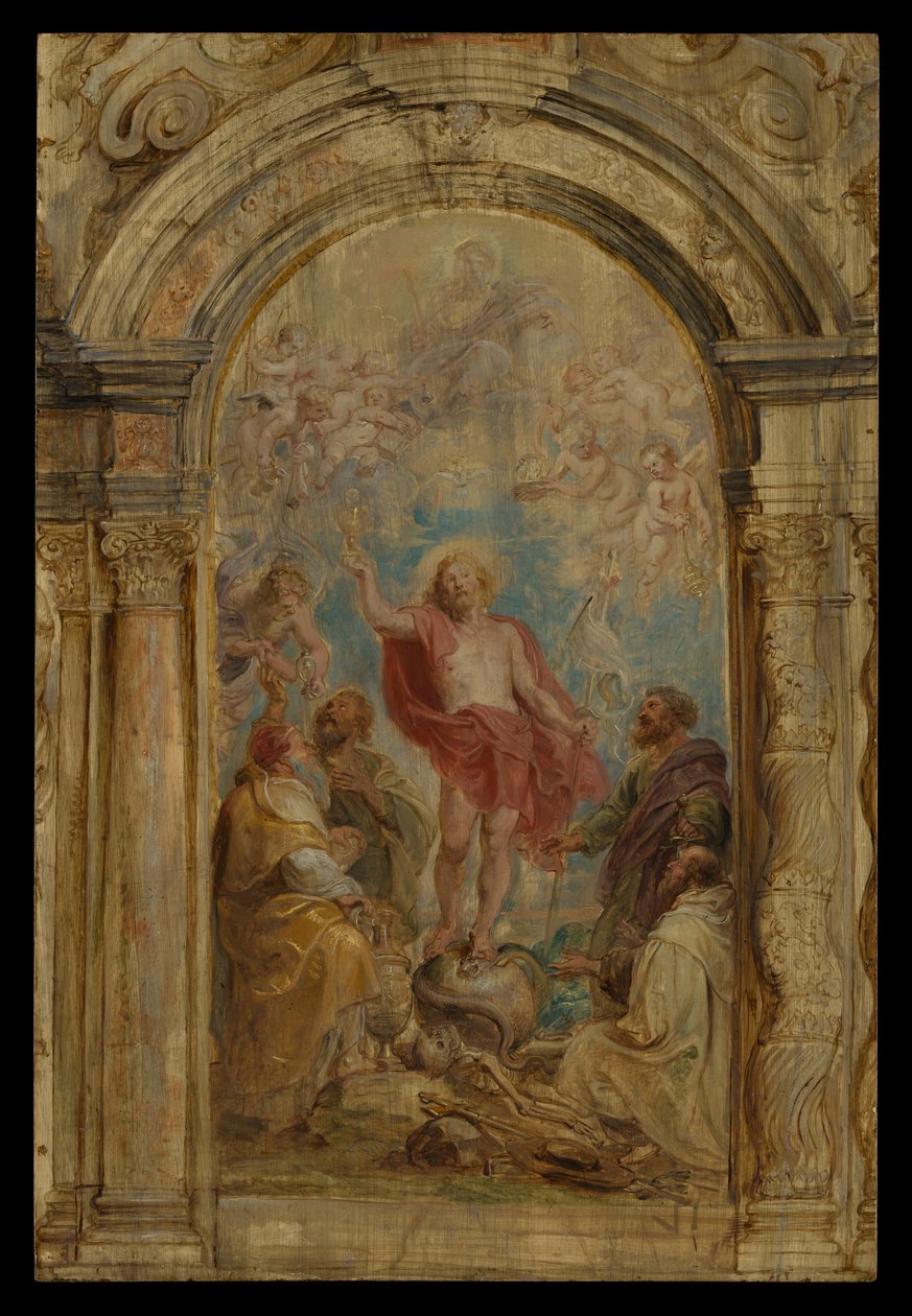 Die Verherrlichung der Eucharistie von Peter Paul Rubens