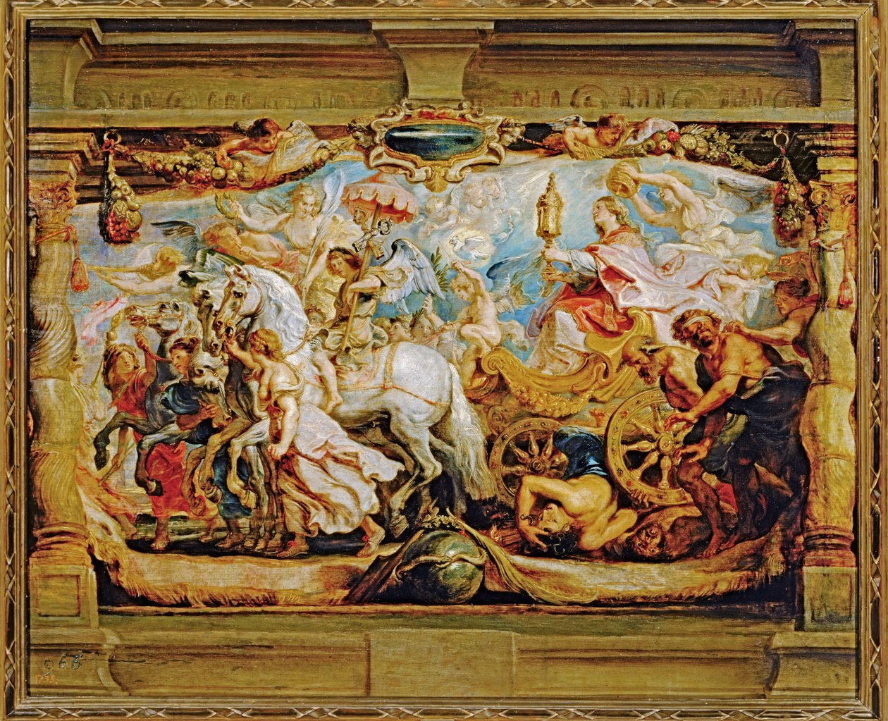 Der Triumph der Kirche von Peter Paul Rubens