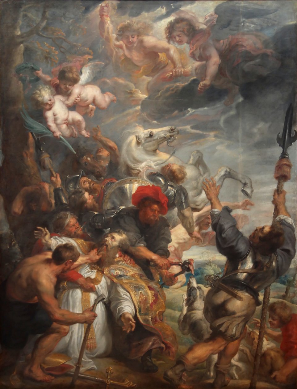 Das Martyrium des heiligen Livinus von Peter Paul Rubens and workshop