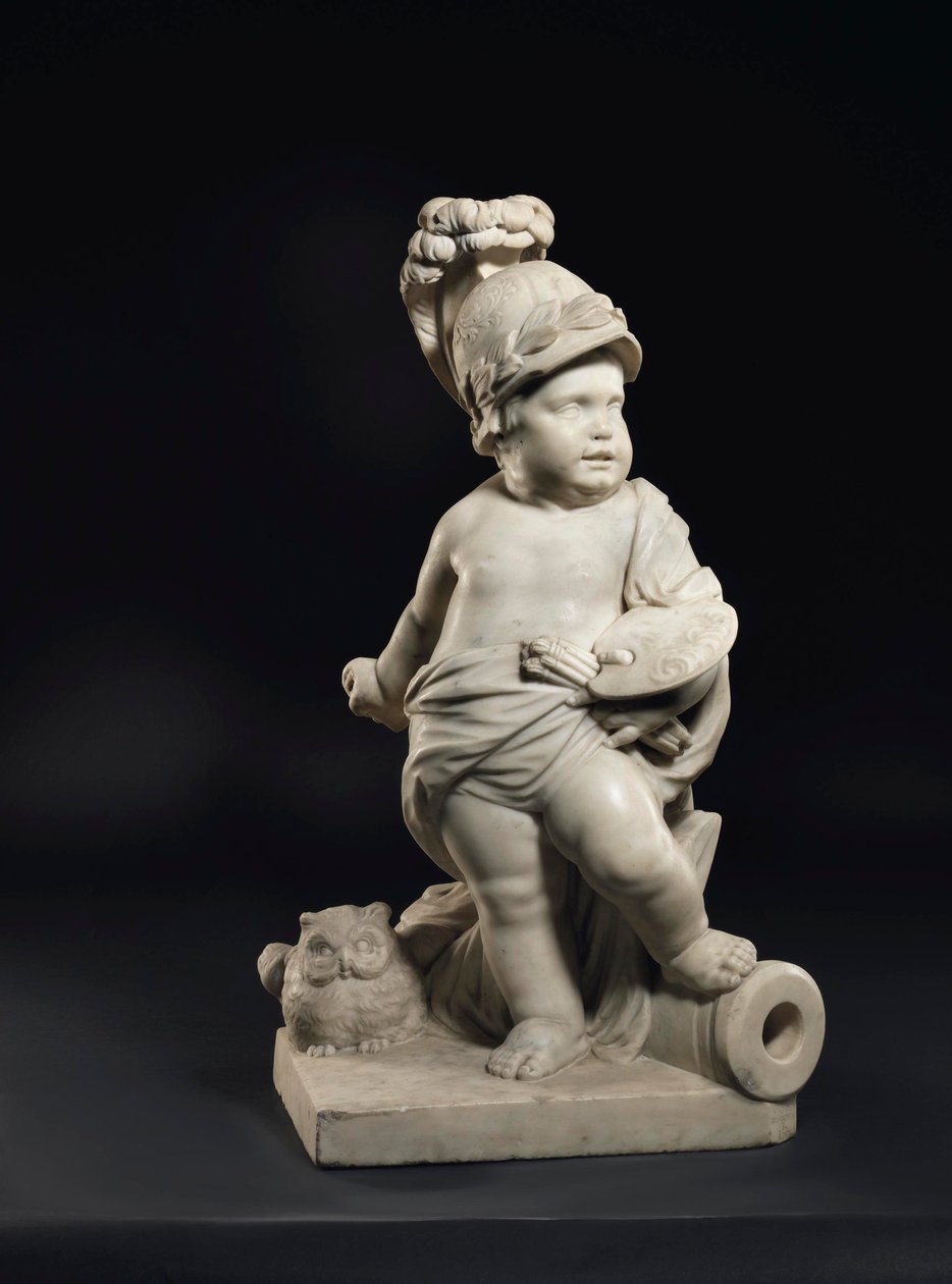 Putto, der Lernen und die Künste darstellt von Peter Van Den Branden