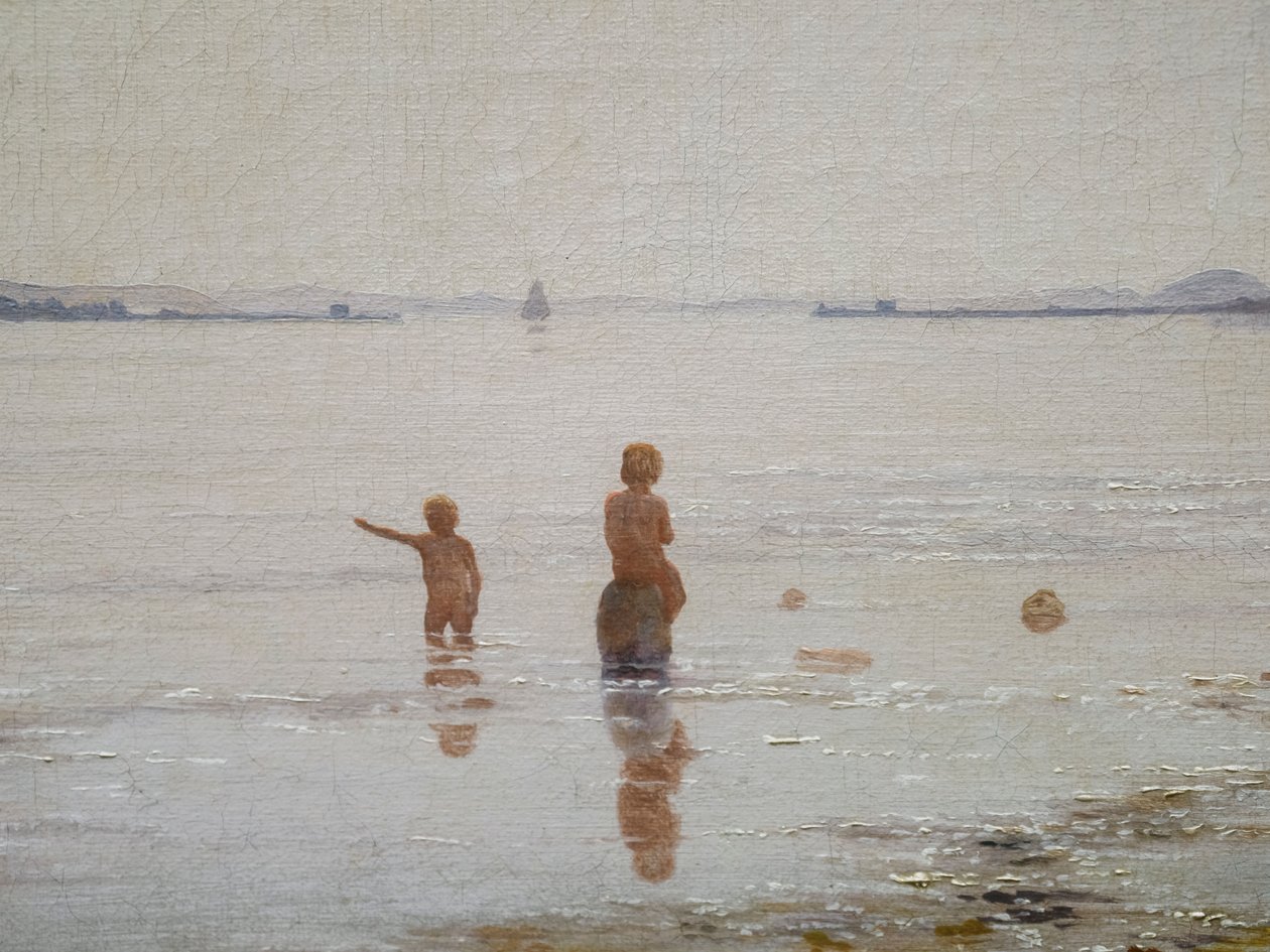 Blick auf den Roskilde-Fjord bei Frederikssund, Seeland von Peter Vilhelm Carl Kyhn