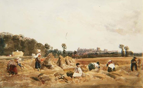 Kornfeld, Windsor von Peter de Wint