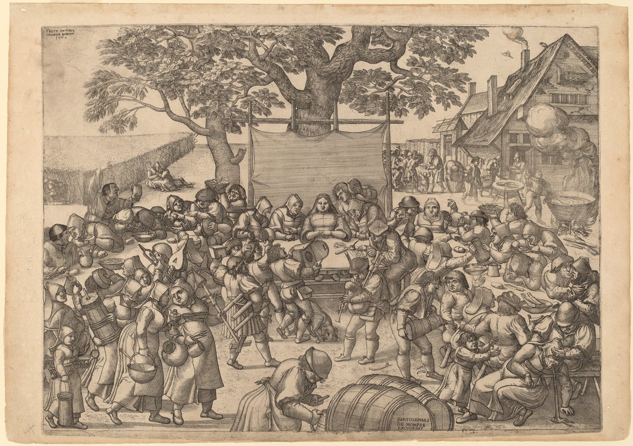 Das große rustikale Hochzeitsfest von Peter van der Borcht