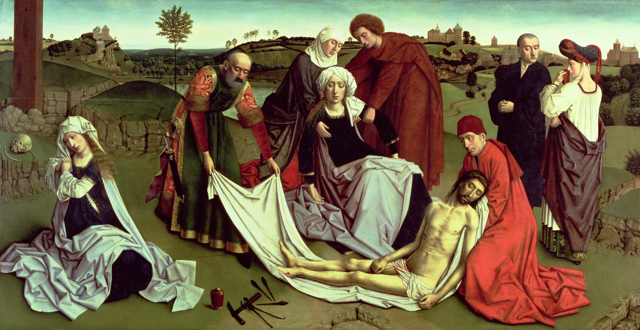 Die Beweinung Christi von Petrus Christus