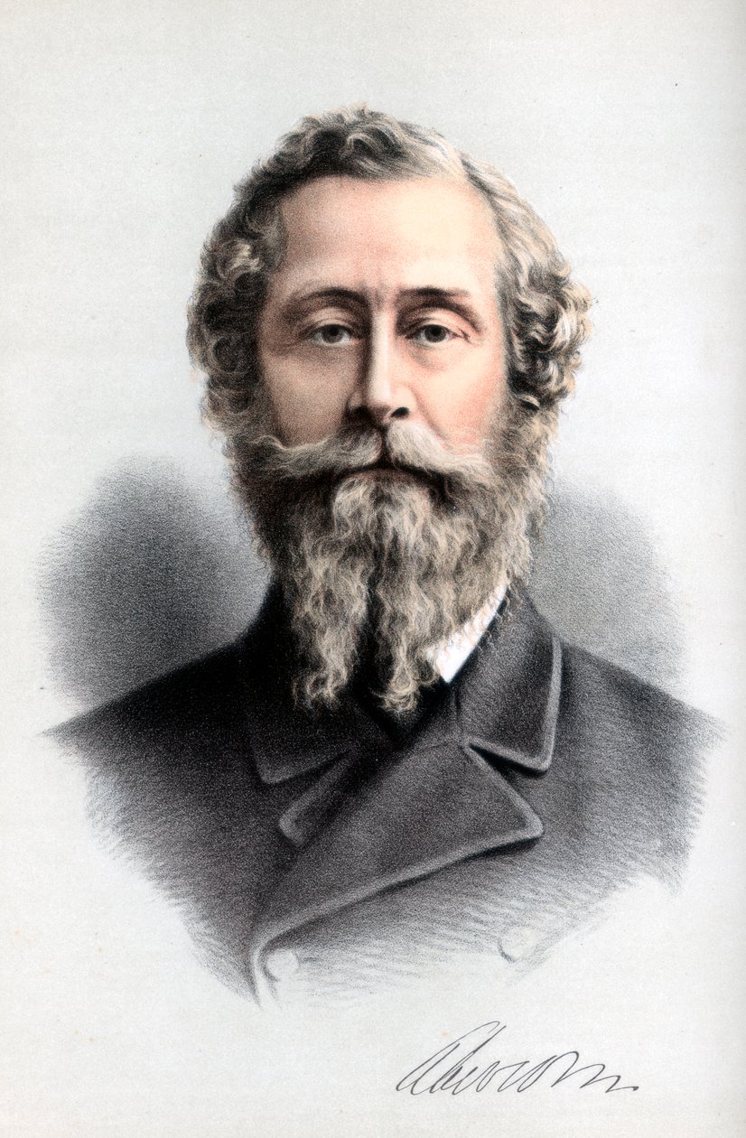 James Hamilton, 1. Herzog von Abercorn, britischer konservativer Politiker, ca. 1890 von Petter and Galpin Cassell
